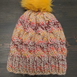 Multi-Color Knitted Hat